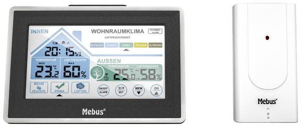 Mebus 01026 01026 digitální bezdrátová meteostanice