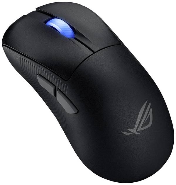 Asus ROG Keris II WL Ace optická herní myš, přenos Bluetooth®, 7 tlačítko, 42000 dpi, černá