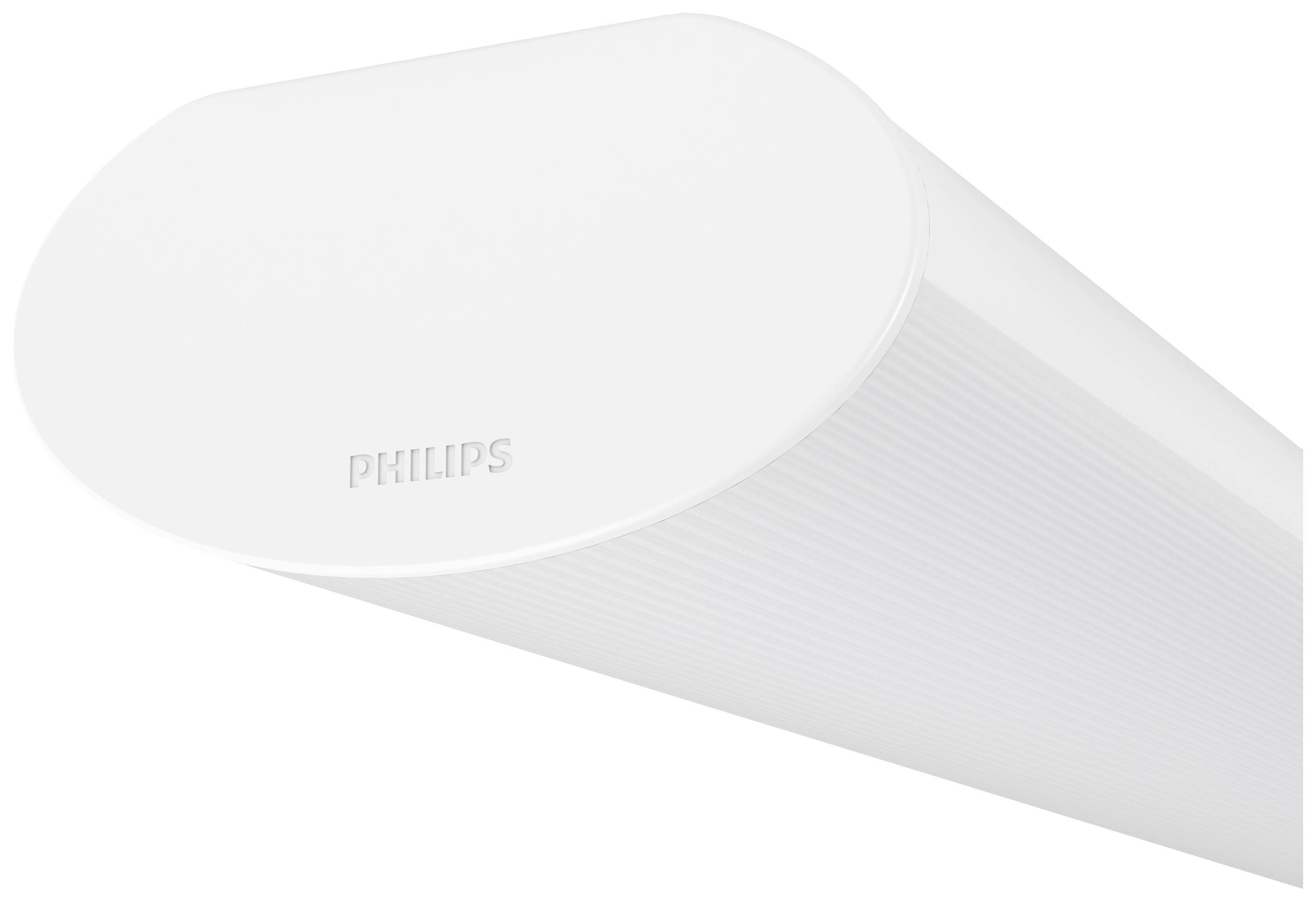 Podlouhlé bílé LED osvětlení značky Philips, které lze nainstalovat na strop. Ideální pro efektivní osvětlení prostoru.