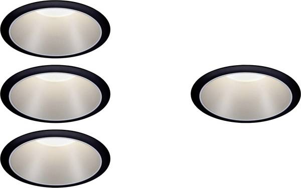 Paulmann 4064161325927  vestavné svítidlo, LED, 24 W, černá, stříbrná