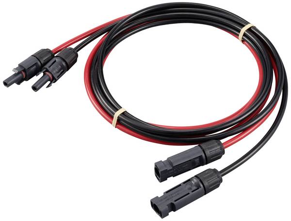<br>  Sygonix<br>  SY-6408028<br>  <br>  6 mm²<br>  Solarstecker (Stecker und Buchse)<br>  <br>  Délka kabelu 3 m<br>