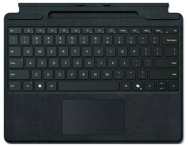 Microsoft SRF TC SC DE AT Black klávesnice k tabletu Vhodné pro značku (tablet): Microsoft   Windows® Surface Pro 9