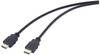 SpeaKa Professional HDMI kabel Zástrčka HDMI-A, Zástrčka HDMI-A 1.50 m černá SP-12816076 4K UHD HDMI kabel