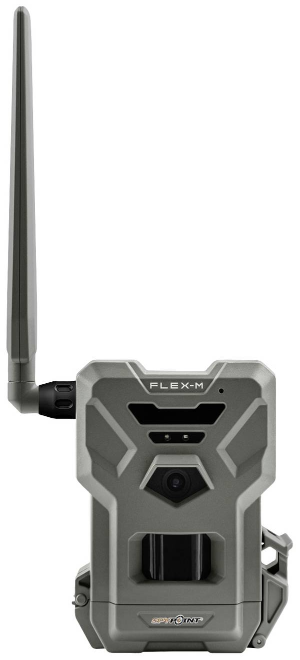 Spypoint FLEX-M Fotopast 28 Megapixel nahrávání zvuku, přenos obrazu 4G, GSM modul šedozelená (matná)