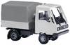 Busch 42250 H0 model nákladního vozidla Multicar M26 s tritkou a plachtou