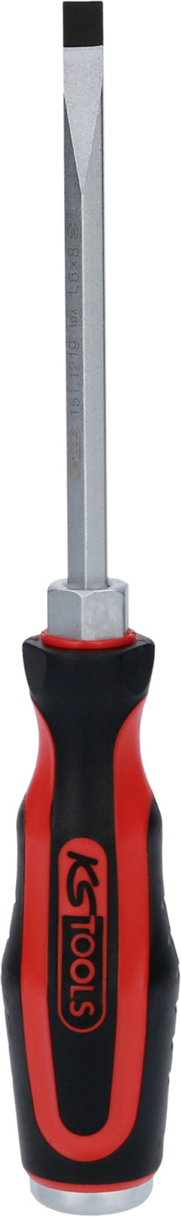 KS Tools 1511219  šroubovák pro šrouby Microstix Šířka čepele: 8 mm Délka dříku: 200 mm DIN 5265, DIN 3120, DIN ISO 1174