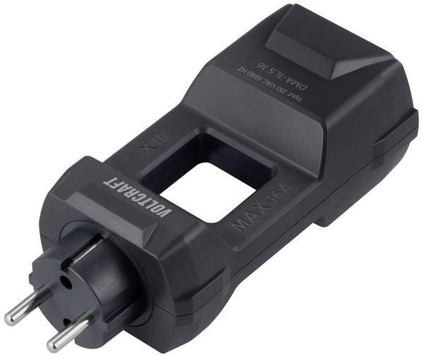 VOLTCRAFT DMA-1LS 16 měřicí adaptér - tmavě šedá