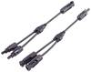 BKL Electronic 2800026 2/1 Y-zástrčka 6 mm² Délka kabelu 0.30 m