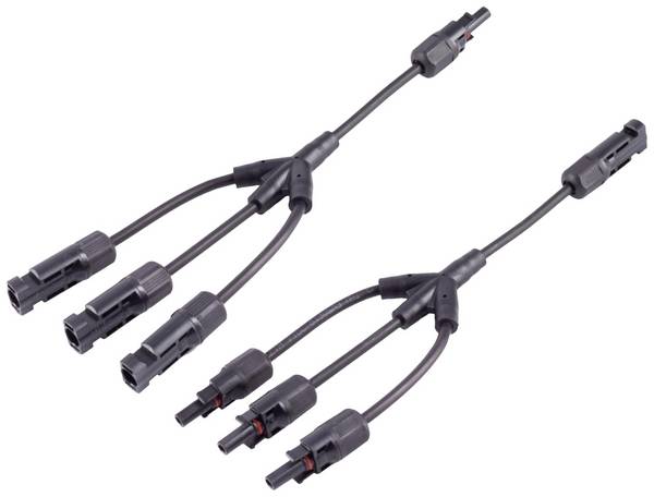 BKL Electronic 2800027 3/1 Y-zástrčka  6 mm²  Délka kabelu 0.30 m
