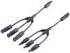 BKL Electronic 2800027 3/1 Y-zástrčka 6 mm² Délka kabelu 0.30 m