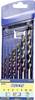 Irwin Tools 10501940 víceúčelový vrták, tvrdý kov, 4 mm, 5 mm, 6 mm, 7 mm, 8 mm, 10 mm, 12 mm, válcová stopka