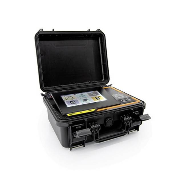 HT Instruments I-V600 Přístroj pro měření špičkového výkonu a charakteristiky, 1011600, EN a DE menu