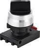 TRU COMPONENTS TC-12835256 ONPOW26BK-X/21 přepínač - čelní prvek otočný přepínač černá 2 x 90 ° 1 ks
