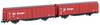 Hobbytrain H24651 Sada 2 KS posuvných nástěnných vozů Hblaclns DB Cargo