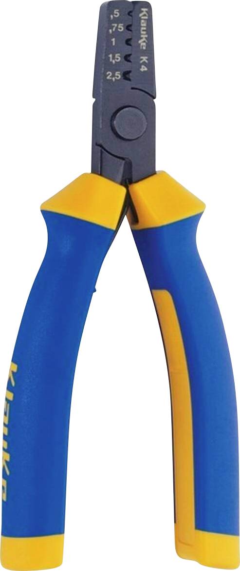 Klauke K4 K4 lisovací kleště dutiny na kabely, 0.5 do 2.5 mm²-0