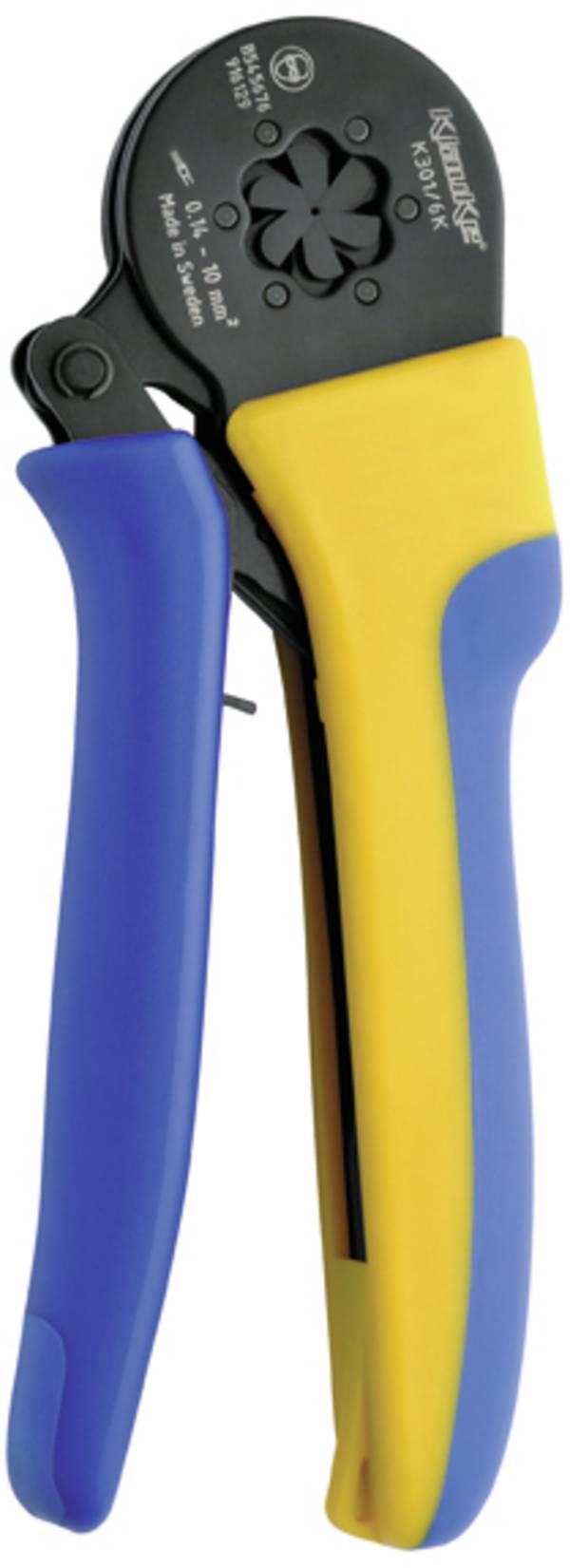 Klauke K3016K K3016K lisovací kleště dutiny na kabely, dvoužilové dutiny na kabely, 0.14 do 10 mm²