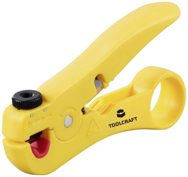 TOOLCRAFT TO-9627696  Univerzální odizolovací nástroj Vhodné pro odizolovací kleště UTP datové kabely , STP datové kabely  3.5 do 9 mm