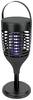 V-TAC VT-3215 23459 UV lapač hmyzu UV světlo, mřížka pod napětím 5 W (Ø x v) 128 mm x 672 mm černá 1 ks