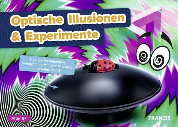 FRANZIS 67230-8  experimentální, učení & škola, optika experimentální sada, od 8 let
