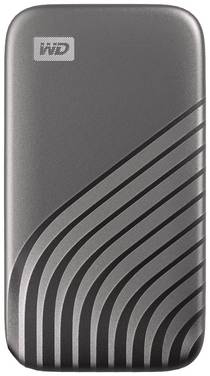 Western Digital My Passport 4 TB, externí SSD disk, USB-C®, šedá