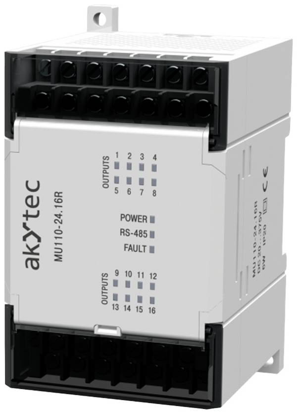 akYtec MU110-24.16R 54596 modul digitálního výstupu pro PLC 24 V/DC