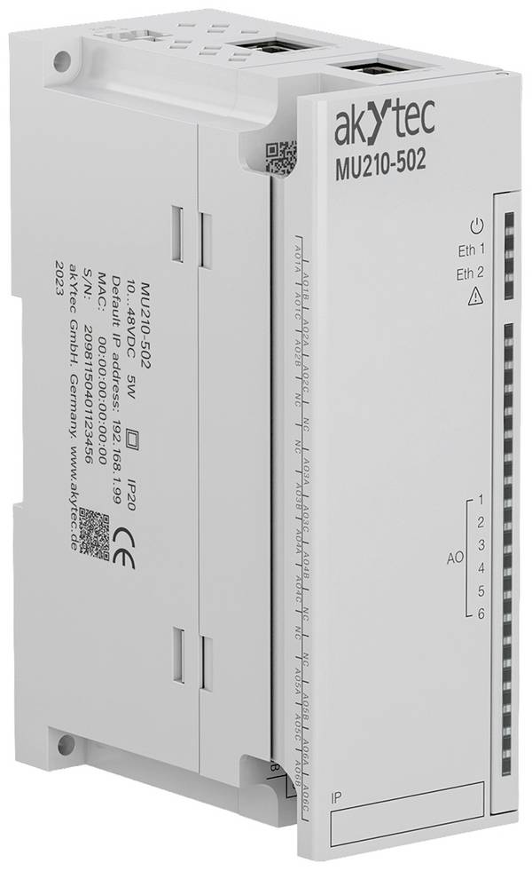 akYtec MU210-502 133667 modul analogového výstupu pro PLC 24 V/DC