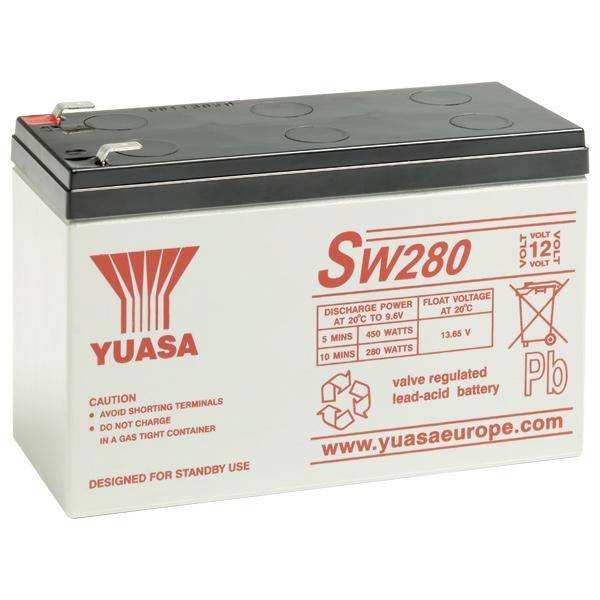 Yuasa  SW280 olověný akumulátor 12 V  olověný se skelným rounem (š x v x h) 151 x 97.50 x 65 mm  nepatrné vybíjení