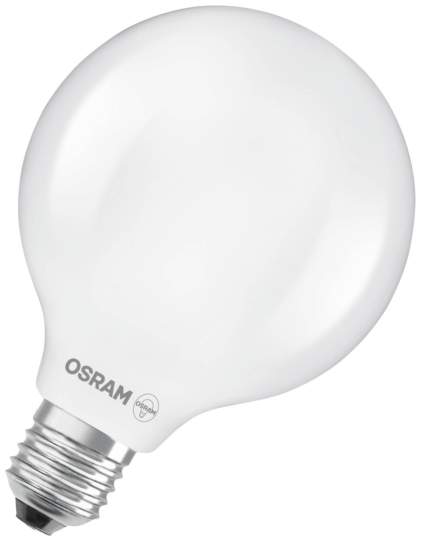 Bílá žárovka Osram s paticí E27, vhodná pro všeobecné osvětlení.