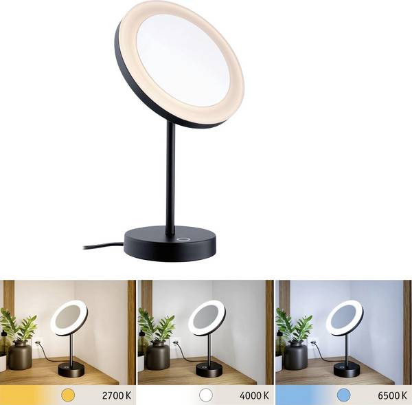 Paulmann Masua 71151 LED osvětlení zrcadla 4 W  teplá bílá černá (matná)