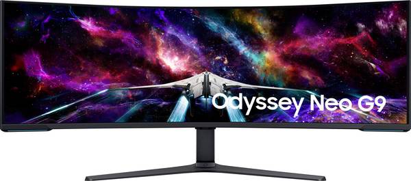 Samsung Odyssey Neo G9 LS57CG954NU herní monitor 144.8 cm (57 palec)7680 x 2160 Pixel, 32:9, 1 ms, VA LED
