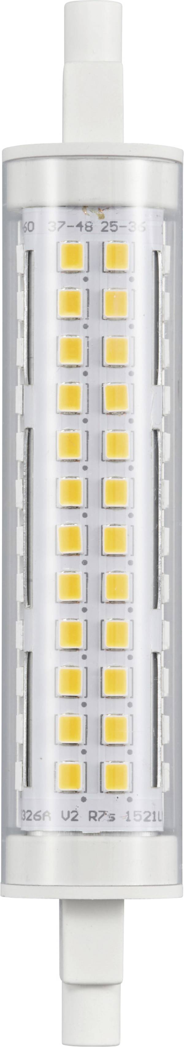 Sygonix SY-6442046 LED Energetická třída (EEK2021) E (A - G) R7s klasická žárovka 12 W = 100 W teplá bílá (Ø x d) 20 mm x 118 mm  1 ks