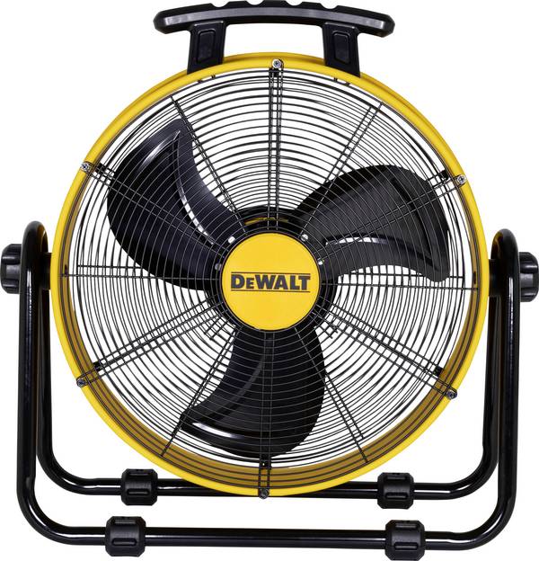DEWALT  podlahový ventilátor  110 W (Ø x v) 688 mm x 693 mm žlutá