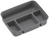 KIS 244600 vkládací krabice , K Latch, stohovatelné, (š x v x h) 355 x 85 x 265 mm, šedá, 1 ks