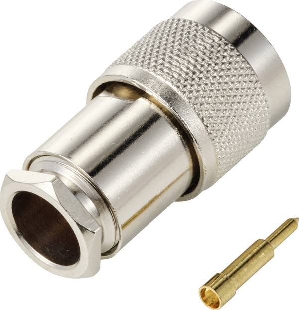 TRU COMPONENTS TC-12885920 N konektor zástrčka, rovná 50 Ω 1 ks