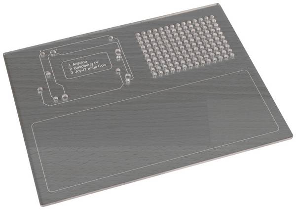 Joy-it RB-Mount2 upevňovací sada Vhodné pro (vývojové sady): Arduino, Asus, ASUS Tinker Board, Banana Pi, BeagleBoard, C-Control, Cubieboard, Grove, Radxa, Raspberry Pi®, Rock Pi  akrylová čirá