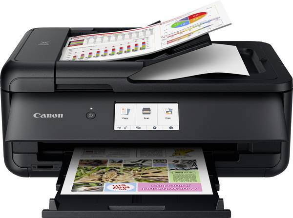 Canon Pixma TS 9550 a multifunkční tiskárna inkoustová barevná  A3 tiskárna, skener, kopírka duplexní, LAN, USB, Wi-Fi