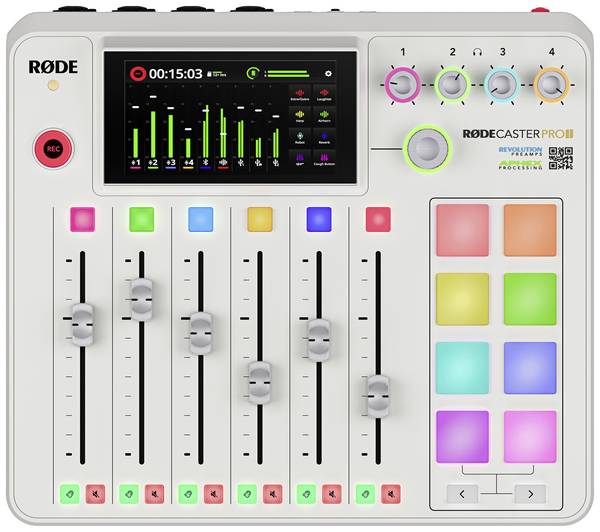 Rode RCPIIW analogový Kanálů:9 USB připojení, Bluetooth