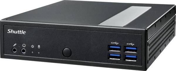 Shuttle Barebone DL30N  6.4 cm (2.5 palec)  Intel® N N100 3.4 GHz 16384 MB RAM   Intel      FreeDOS DL30N