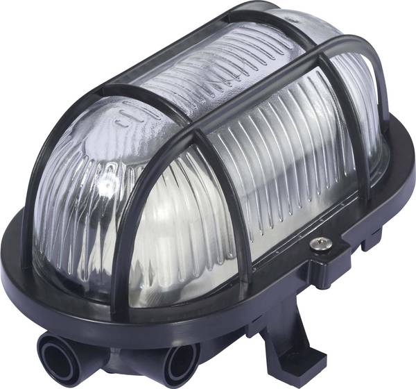 Sygonix  osvětlení do vlhkých prostor   E27 60 W  černá