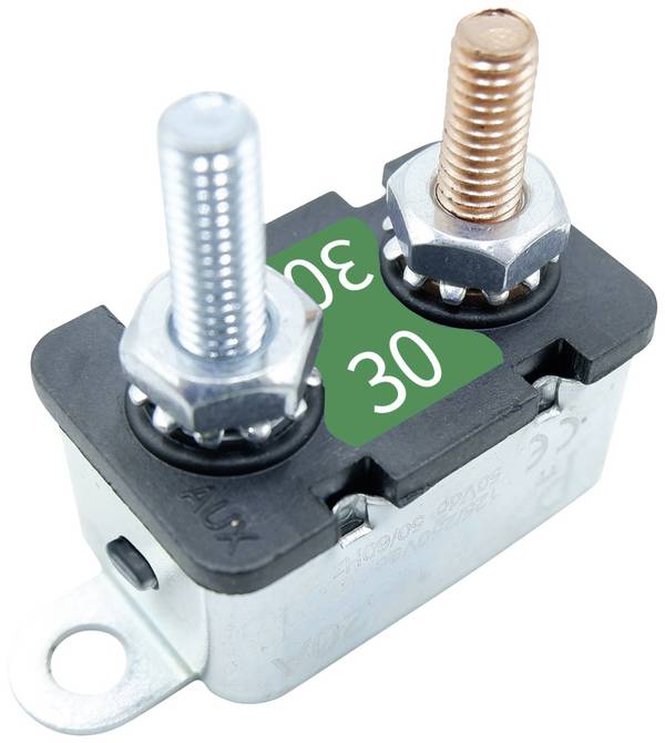 PARTS PTTC001-102-0111C2T330 Jistič, 12 V/DC, 24 V/DC, 50 V/DC, 30 A, 15 A, 7.2 A, 1 ks