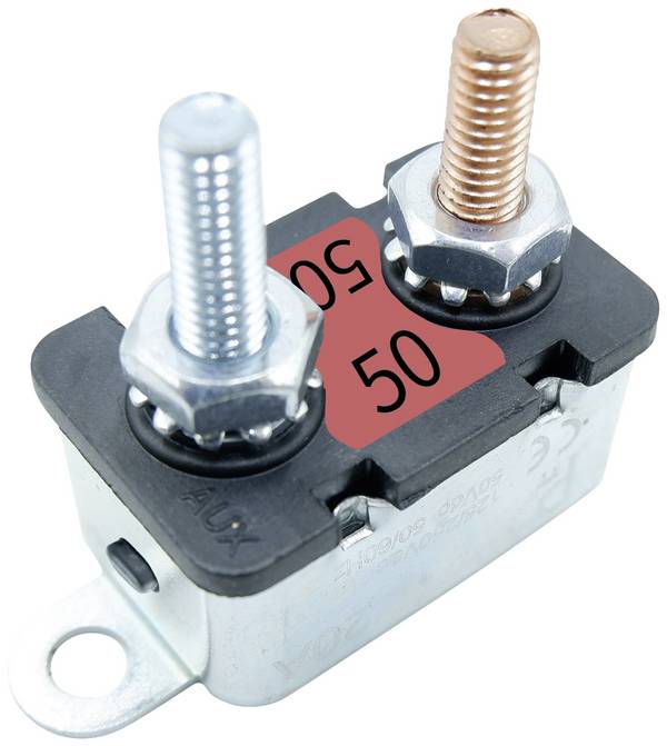 PARTS PTTC001-102-0111C2T350 Jistič, 12 V/DC, 24 V/DC, 50 A, 25 A, 1 ks