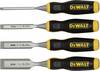 Sada plochých dlát, 4 ks 6, 12, 18, 25 mm DEWALT DWHT0-16063