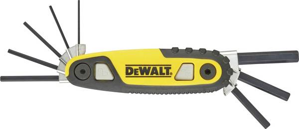 DEWALT DWHT0-70263 inbus sada klíčů 1.5 mm, 2 mm, 2.5 mm, 3 mm, 4 mm, 5 mm, 6 mm, 8 mm  1.5 mm