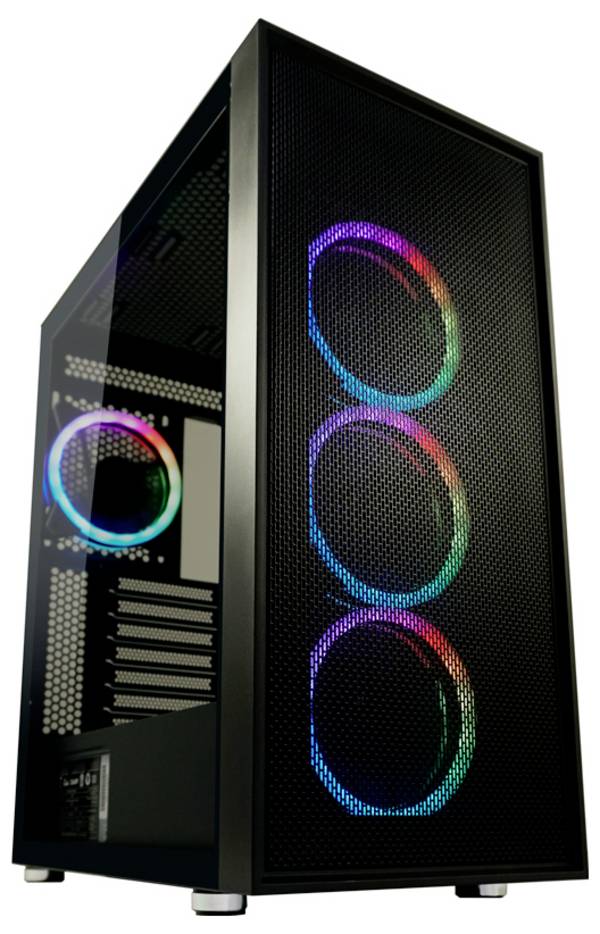 LC Power LC-802B-ON midi tower PC skříň  černá