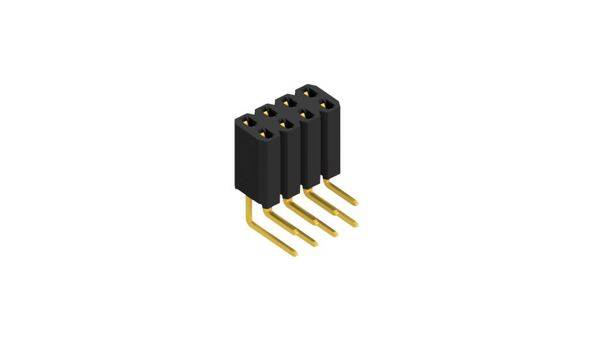 Fischer Elektronik zásuvková lišta Počet řádků: 2 10026574 10 ks