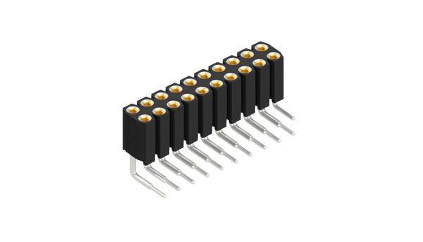 Fischer Elektronik precizní dutinková lišta Počet řádků: 2 10026846 10 ks