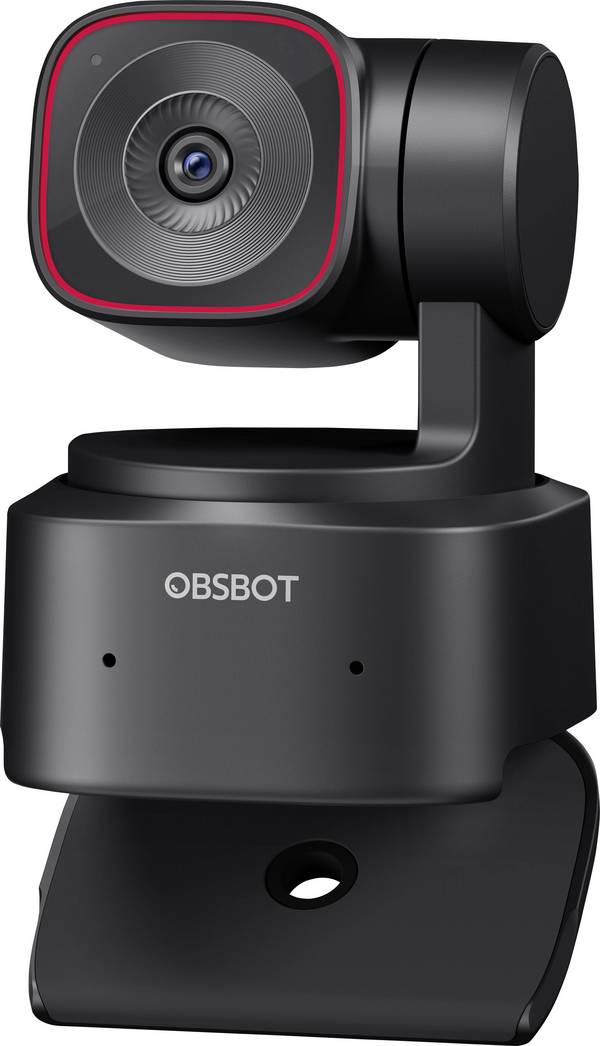Obsbot Tiny 2 Lite PTZ 4K webkamera, 3840 x 2160 Pixel, Rychlé automatické sledování s pomocí AI, Ovládání gesty