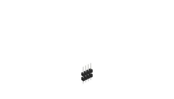 Fischer Elektronik pinová lišta (standardní) Počet řádků: 1 10056443 10 ks