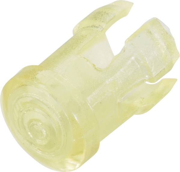 TRU COMPONENTS TC-13030648 krytka světla žlutá, transparentní  Vhodný pro (LED) LED 3 mm
