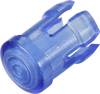 TRU COMPONENTS TC-13030652 krytka světla modrá, transparentní Vhodný pro (LED) LED 3 mm